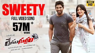 Sweety Sweety Video Song Race Gurram Video Songs  Allu Arjun Shruti hassanSS Thaman [upl. by Elvie]