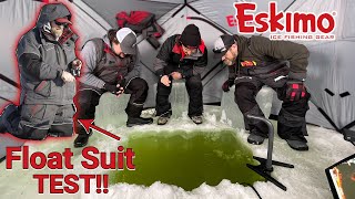 Do Ice Fishing Float Suits Actually Help You Float [upl. by Arlan]