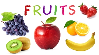 Fruit Names  Learn Fruits for Kids  English Words for Children [upl. by Anaet28]