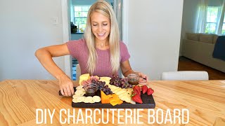 DIY Charcuterie Board  Home With Stefani [upl. by Braden729]