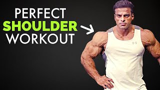 The Perfect Shoulder Workout  Yatinder Singh [upl. by Trevor]