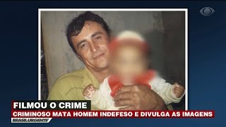 Criminoso filma assassinato e coloca na internet [upl. by Nnyladnarb]