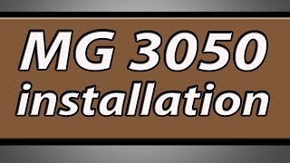 Canon Pixma MG3050 printer installation [upl. by Land485]