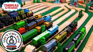 Thomas and Friends RAIL YARD  Fun Toy Trains for Kids and Children  Thomas Train with Brio [upl. by Felicle]