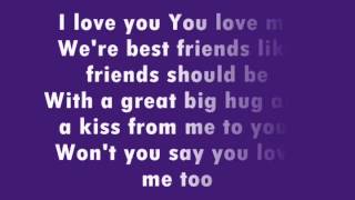 Barney  I Love You Lyrics [upl. by Tabina]