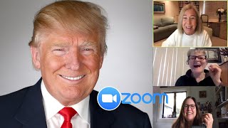 Trolling zoom classes but im Trump [upl. by Miuqaoj]