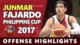 Junmar Fajardo Offense Highlights  PBA Philippine Cup 20162017 Part 1 ᴴᴰ [upl. by Antoinette]