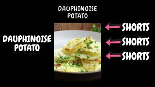 Quick Dauphinoise Potatoes Shorts [upl. by Nawaj]