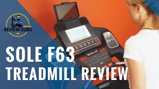 Sole F63 Treadmill Review [upl. by Carbone422]