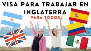 VISA DE TRABAJO PARA REINO UNIDO 2024🇬🇧 PASO A PASO Emigrar a Londres  Inglaterra [upl. by Rosio303]