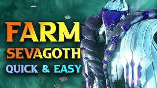 WARFRAME Where To Farm Sevagoth Warframe Parts [upl. by Gipps]