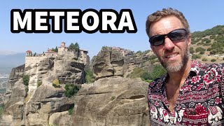 The Incredible Monasteries of METEORA GREECE [upl. by Adnilec]