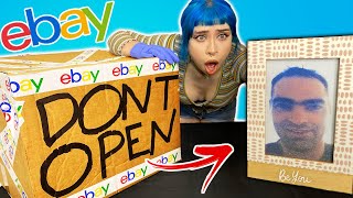 Unboxing a HAUNTED Mystery Box on eBay Scary [upl. by Dickinson]