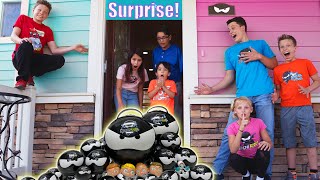 Surprising Ninja Kidz Fans at their House [upl. by Aelahc]