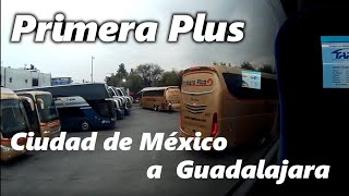 Primera Plus viaje en autobús Ciudad de México Central de Autobuses del Norte a Guadalajara  2018 [upl. by Aduh]