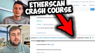 ETHERSCAN EXPLAINED  Ethereum Blockchain Explorer BEGINNER TUTORIAL [upl. by Meta]