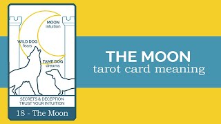 The Moon Tarot Card Reading and Meaning [upl. by Hubsher225]