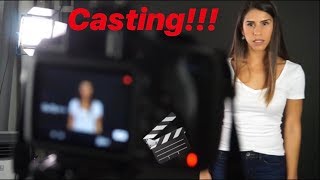 Haciendo un monólogo en un casting  ESTEFANY GOMEZ [upl. by Prowel]