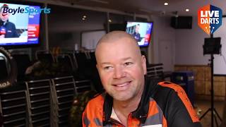 Raymond van Barneveld quotIs it realistic to say I will lift the trophy No but the belief is therequot [upl. by Tocci]