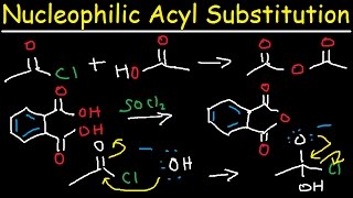 Nucleophilic Acyl Substitution Reaction Mechanism  Carboxylic Acid Derivatives Organic Chemistry [upl. by Caterina]