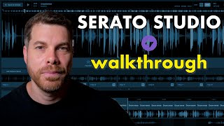 Making a beat from scratch using Serato Studio  Tutorial [upl. by Akihsat]