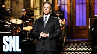 Seth Meyers Monologue  SNL [upl. by Namlaz893]