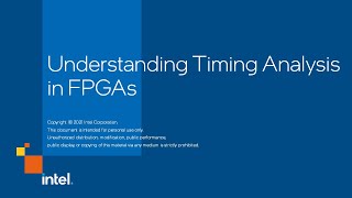 Understanding Timing Analysis in FPGAs [upl. by Eryn]