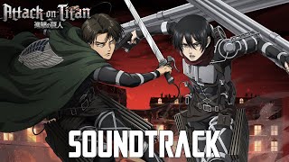 Attack on Titan S4 OST Mikasa x Levi Ackerman Charge Theme Levi vs Female Titan Theme amp MORE [upl. by Irvine13]