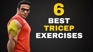 6 Best Dumbbell Tricep Workout  Yatinder Singh [upl. by Seidel]