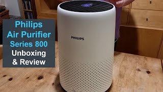 Philips Air Purifier Series 800 Review How Well it Eliminates quotFragrantquot Food Smells [upl. by Bertold]