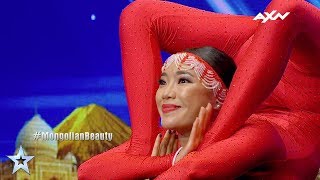 Nyamgeral Gankhuyag Judges’ Auditions Epi 4 Highlights  Asia’s Got Talent 2017 [upl. by Assenat]