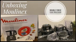 Moulinex Food Processor Unboxing  4K Unboxing Moulinex Food Processor  The Exotic Traveller [upl. by Nolte]