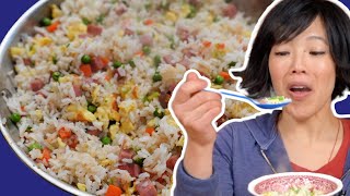 My 5minute FRIED RICE Recipe [upl. by Yarised]