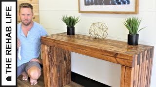 The 40 Console Table  Easy DIY Project [upl. by Sigismondo]