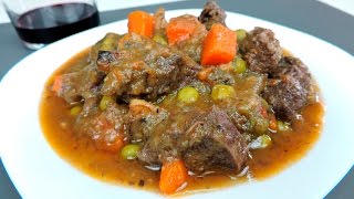 ESTOFADO DE CARNE receta de estofado fácil [upl. by Channa319]