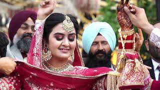 Best Wedding Highlight II GURINDER amp RAJVEER II Best Punjabi Wedding 2021 II The Royal Photography [upl. by Anyal]