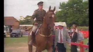 Capt John Ledingham IRL amp Kilbaha ISH  win the 1994 Hickstead Derby jumpoff [upl. by Elocyn]