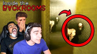 WE PLAYED THE SCARIEST COOP BACKROOMS GAME OUT THERE  Inside The Backrooms ft Dom and Hayden [upl. by Yenalem45]