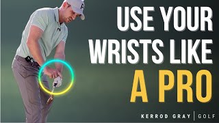 HOW THE WRISTS WORK IN THE GOLF SWING  EASY DRILL [upl. by Tulley454]