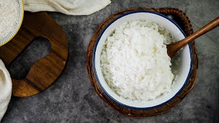 How to Make Sticky Rice Using Regular Rice [upl. by Chung]