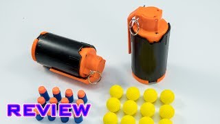 REVIEW NERF GRENADE LOLWUT [upl. by Resaec246]