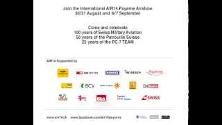 AIR14 PAYERNE Partners Trailer [upl. by Stock552]