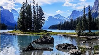 Maligne Lake Spirit Island Cruise  Jasper National Park [upl. by Atterol333]