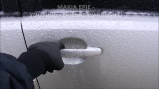 HOW TO UNLOCK FROZEN CAR DOORS IN SECONDS [upl. by Norrad]