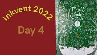 Diamine Inkvent 2022  Day 4  Diamine Spruce [upl. by Lleral]