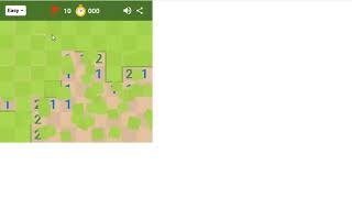 Google Minesweeper  Easy  000 [upl. by Barra171]