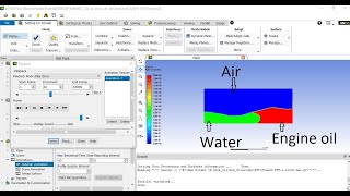 Multiphase Flow VOF by Ansys [upl. by Wilona]