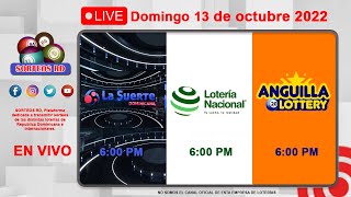 Lotería Nacional La Suerte Dominicana y Anguilla en Vivo 📺│ Domingo 13 de noviembre 2022  600 PM [upl. by Pegg]