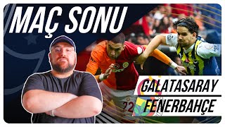 Galatasaray  Fenerbahçe  Maç Sonu Değerlendirmesi [upl. by Aneelahs]