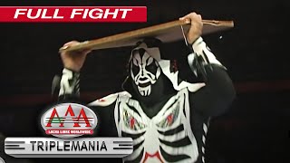 LA PARKA vs LA PARK LUCHA POR EL NOMBRE  Triplemania XVIII  Lucha Libre AAA Worldwide [upl. by Vonny]